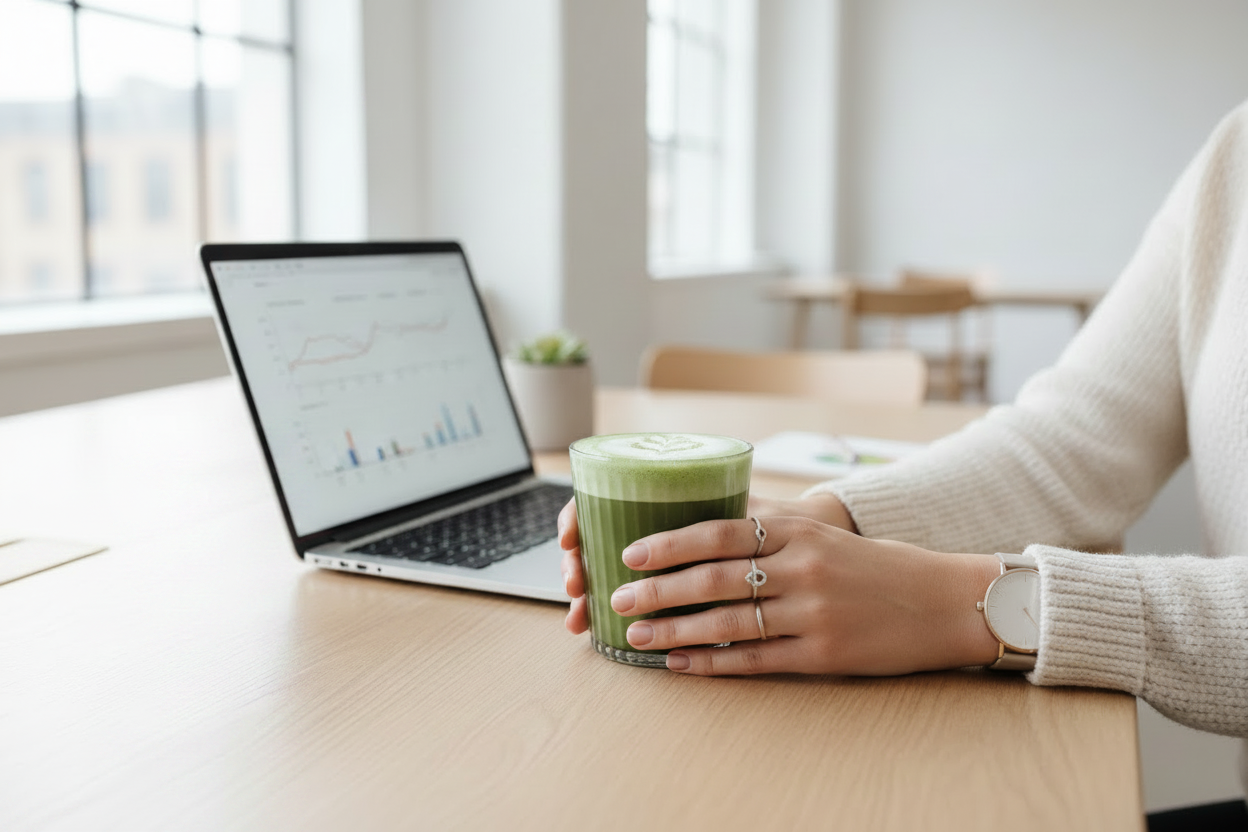 Matcha am Arbeitsplatz: Der neue Fokus-Drink im Büroalltag?