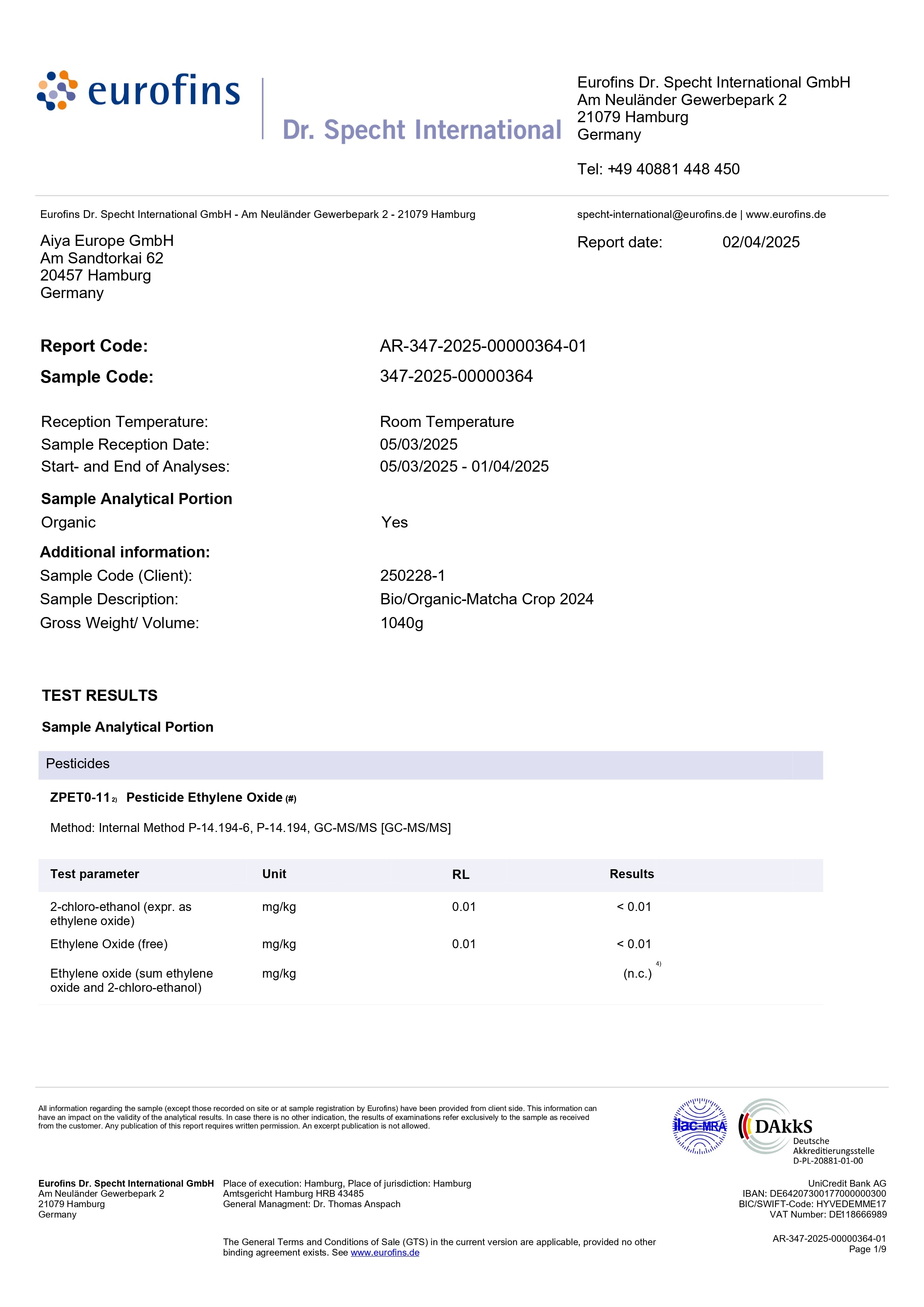 Bio Matcha Kollagen Drink - (180g) | tigogreen