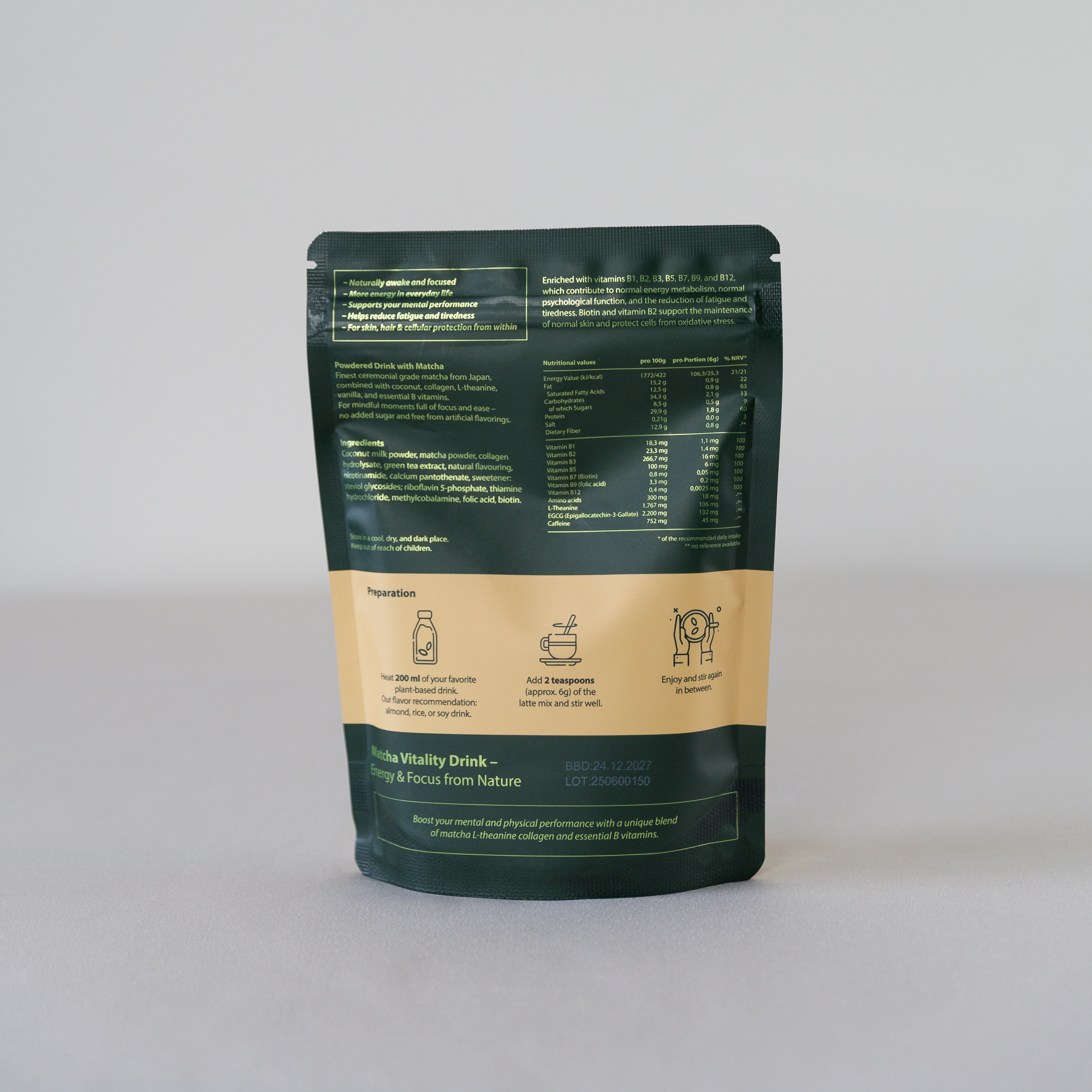 Matcha Vitality Drink 180g