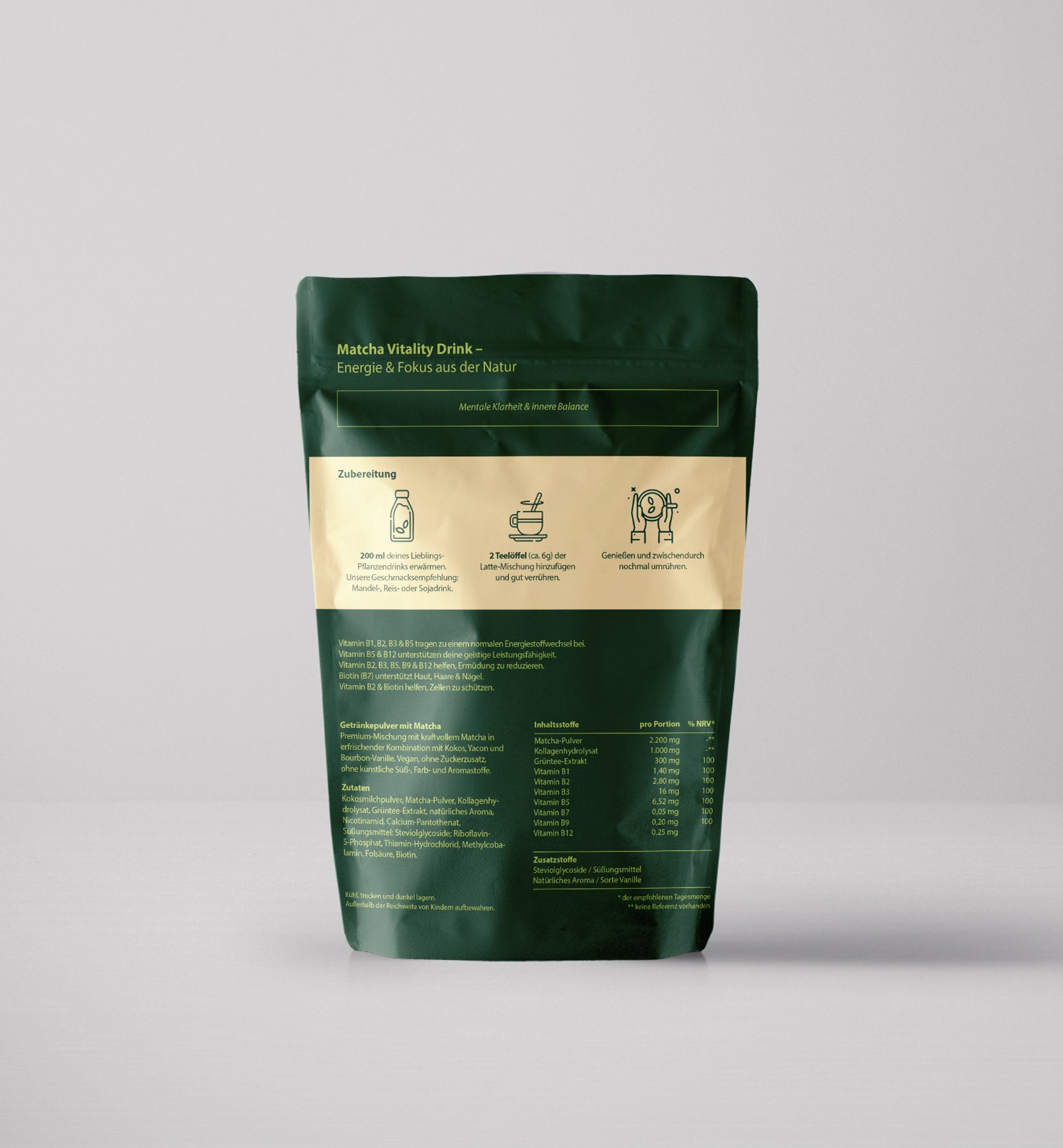 Matcha Vitality Drink 180g