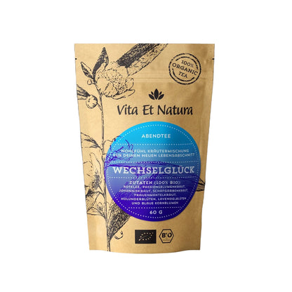 BIO-Wechselglück® Abendtee - Sanfte Kräuter-Auszeit | Vita et Natura