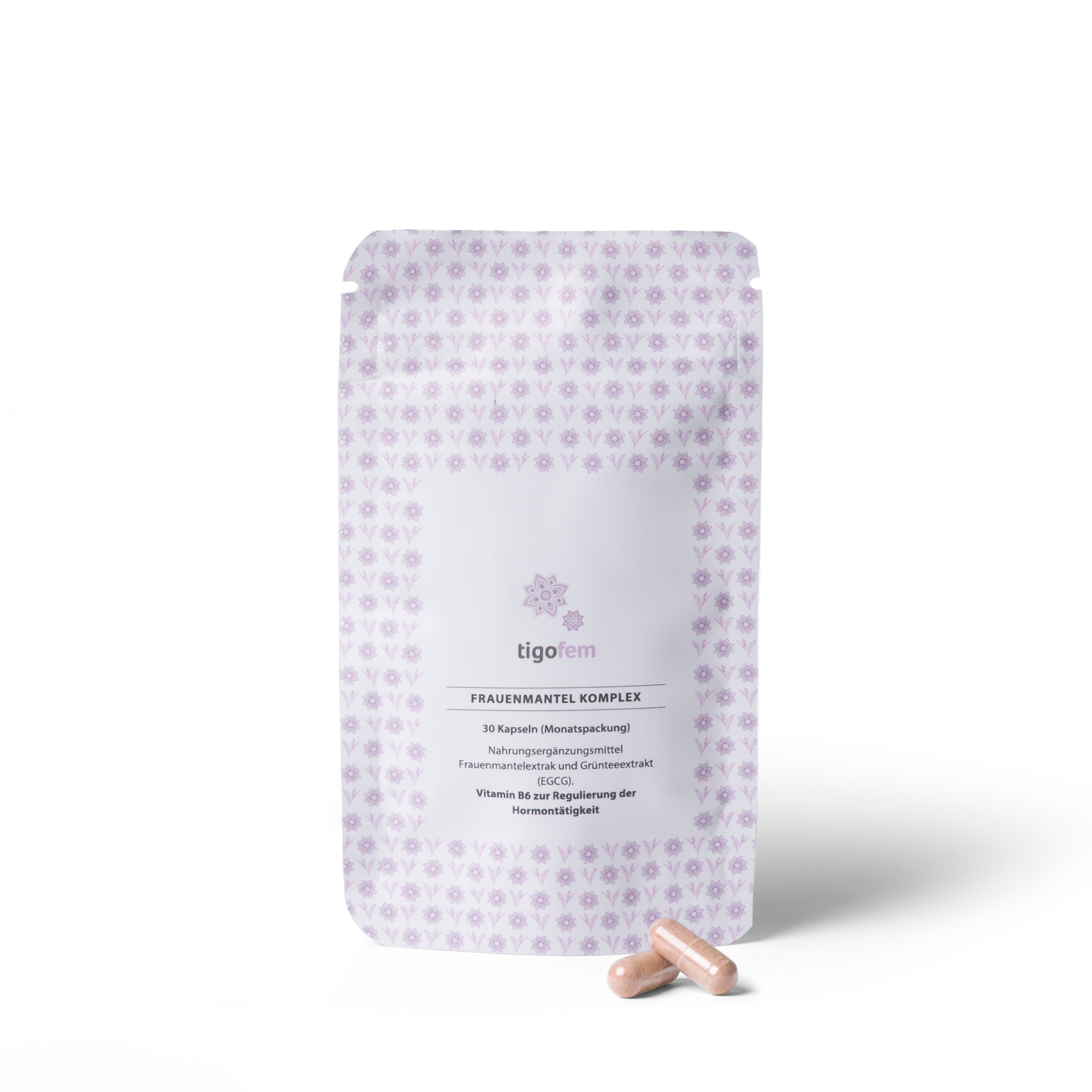 tigofem lady's mantle complex refill pack 80 capsules